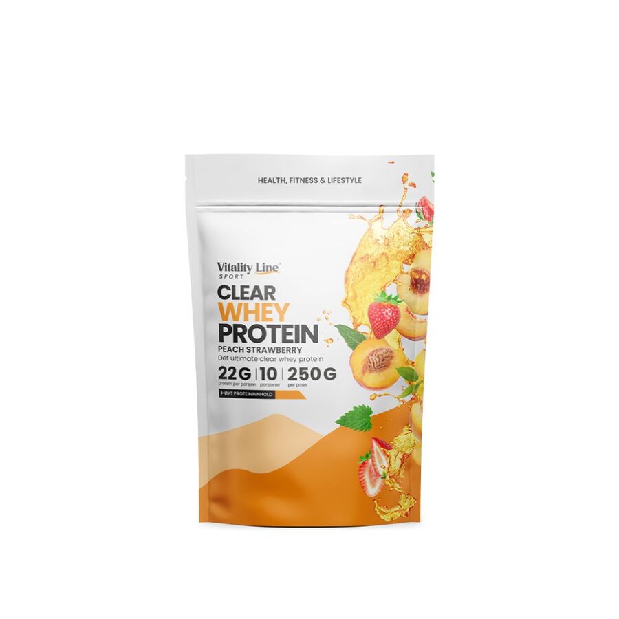Clear whey protein peach strawberry 250 g
