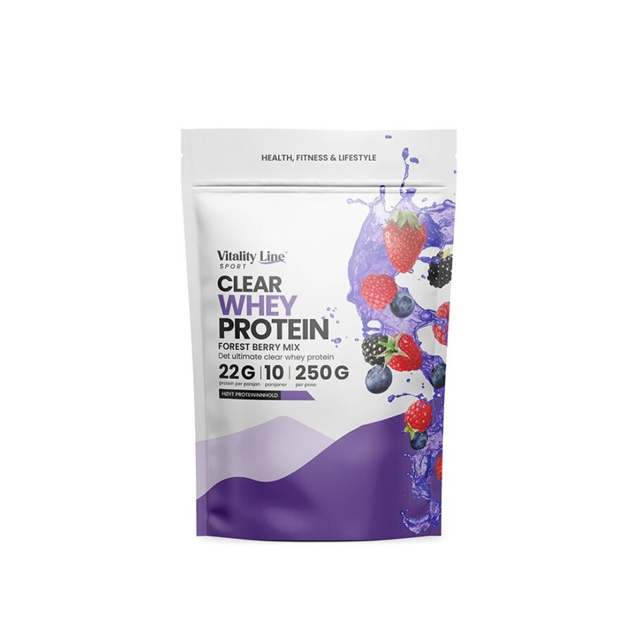 Clear whey protein forest berry mix 250 g