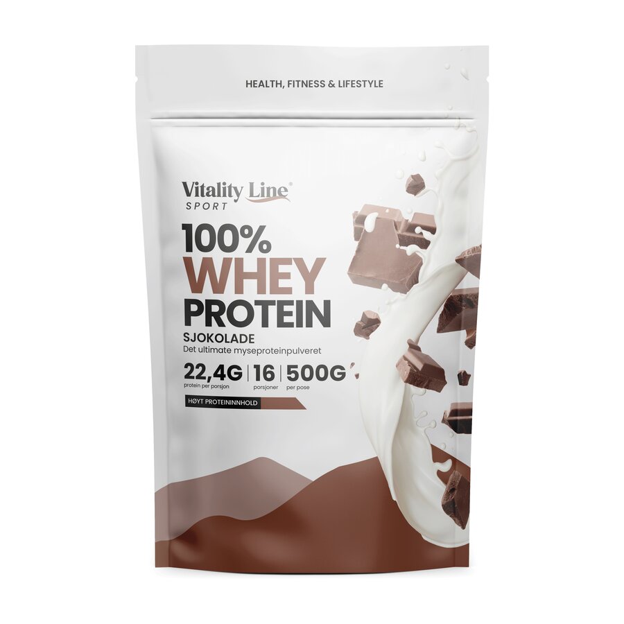 Whey protein sjokolade 500 g