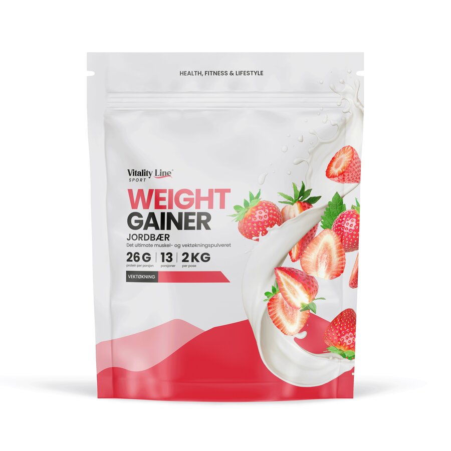 Gainer jordbær 2 kg