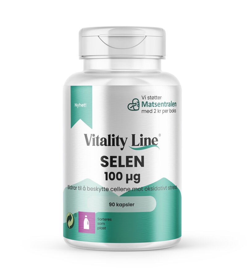Selen 100 µg 90 kapsler