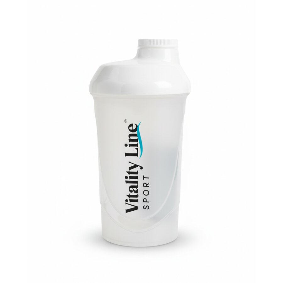 Risteflaske hvit 600 ml
