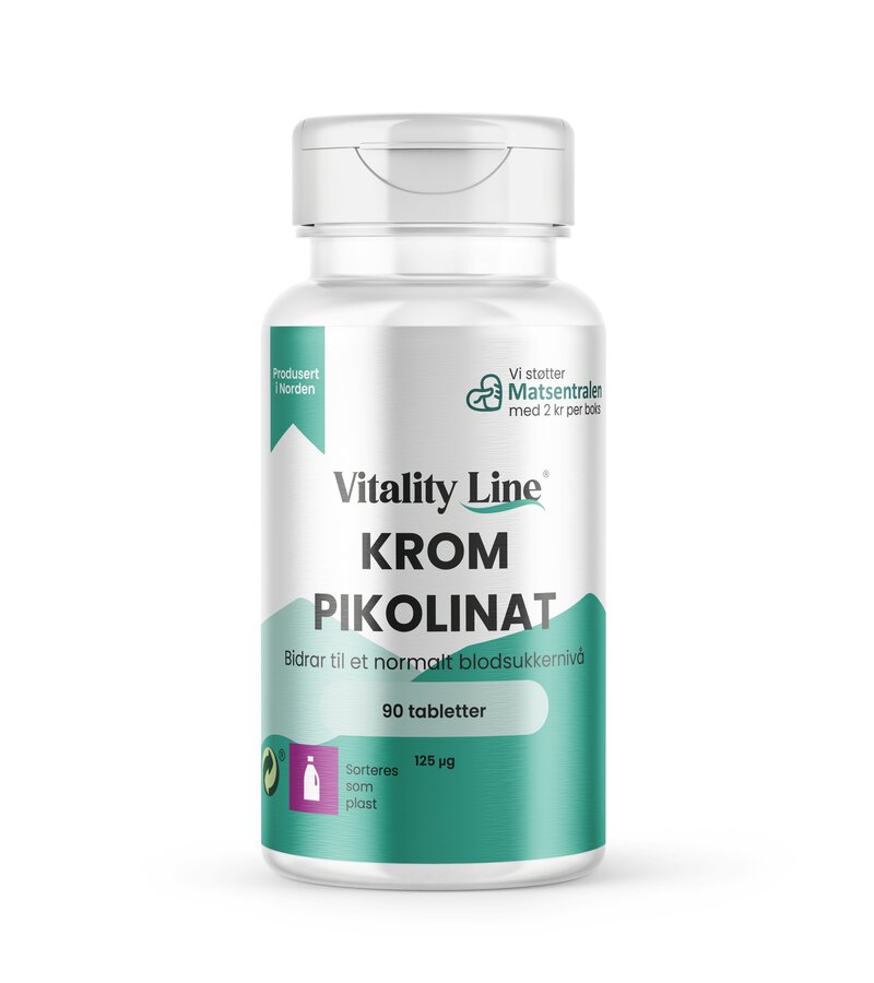Krom pikolinat 90 tabletter