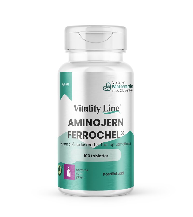 Aminojern ferrochel 100 tabletter