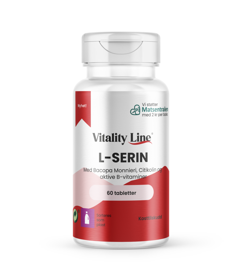 L-serin 60 tabletter